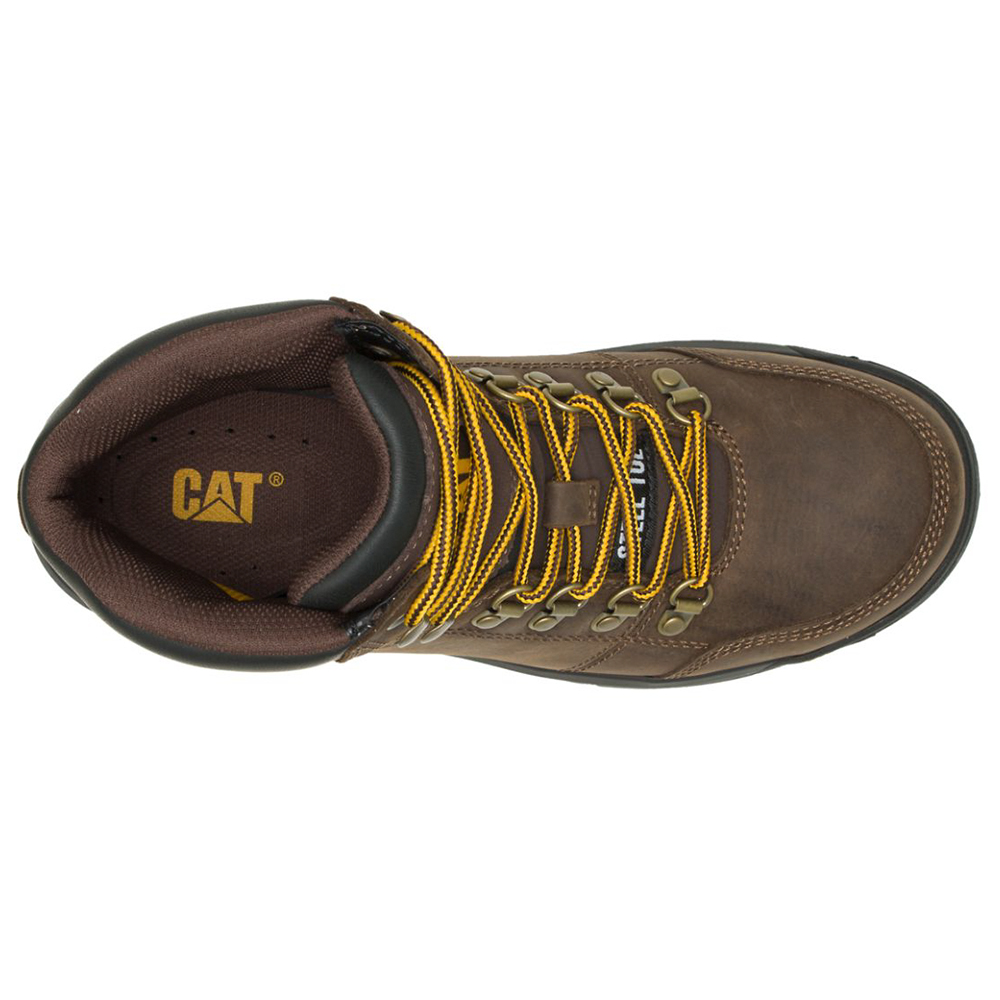 CAT Men's Work Boots with Outline Steel Toe from GME Supply